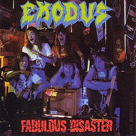 Обложка альбома Exodus «Fabulous Disaster» (1989)