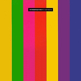 Обложка альбома Pet Shop Boys «Introspective» (1988)