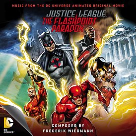 Copertina dell'album di "Justice League: The Flashpoint Paradox (Music from the DC Universe Animated Original Movie)" di Frederic Wiedmann ()