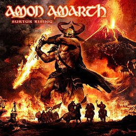 Обложка альбома Amon Amarth «Surtur Rising» (2011)
