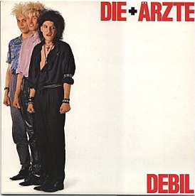 Обложка альбома Die Ärzte «Debil» (1984)