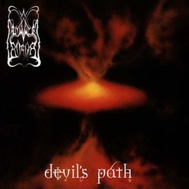 Обложка альбома Dimmu Borgir «Devil’s Path» (1996)