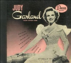 De cover van Judy Garland's single "Zing!  Ging de snaren van mijn hart" ()