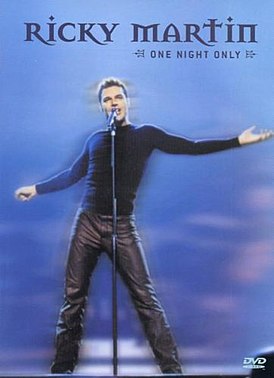 Обложка альбома Рики Мартина «One Night Only» (1999)