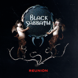 Portada del disco de Black Sabbath "Reunión" (1998)