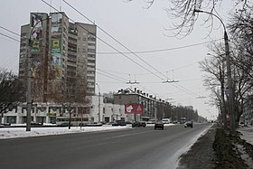 Вид от площади Авиаторов