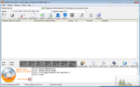 Скриншот программы Burn4Free