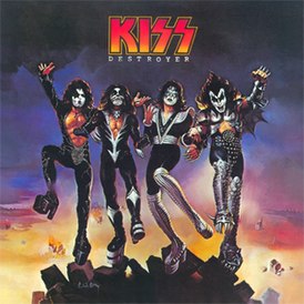 Обложка альбома Kiss «Destroyer» (1976)