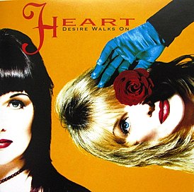 Обложка альбома Heart «Desire Walks On» (1993)