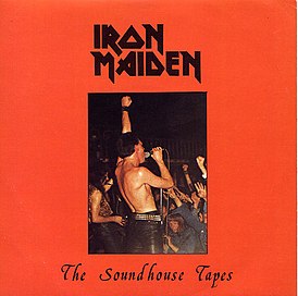 Обложка альбома Iron Maiden «The Soundhouse Tapes» (1979)