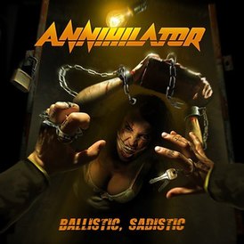 Обложка альбома Annihilator «Ballistic, Sadistic» (2020)