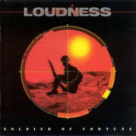 Обложка альбома Loudness «Soldier of Fortune» (1989)