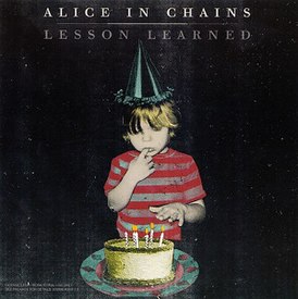 Portada del sencillo "Lección aprendida" de Alice in Chains (2010)