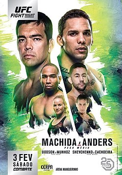 Постер UFC Fight Night: Мачида - Андерс