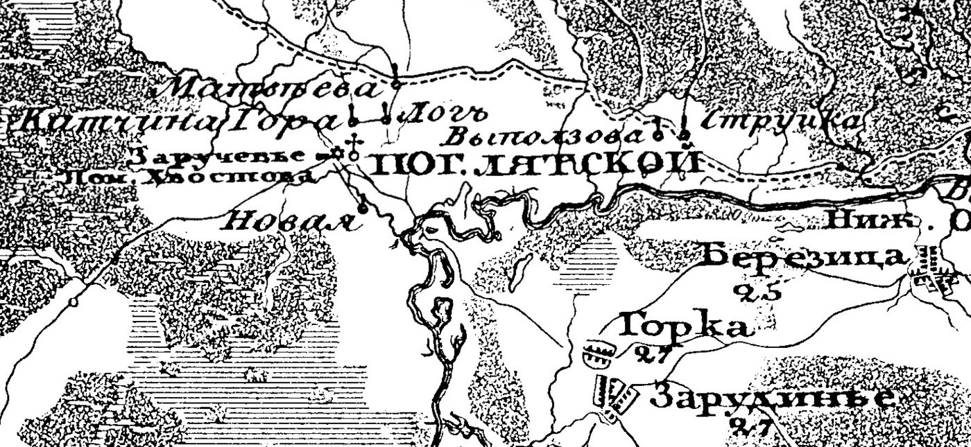 Карта гдовского уезда санкт петербургской губернии