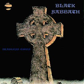 Copertina dell'album "Croce senza testa" dei Black Sabbath (1989)