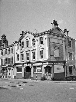 Hotel Adelphi v roce 1968