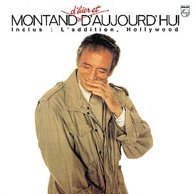 Обложка альбома Ива Монтана «Montand d'hier et d'aujourd'hui» (1980)