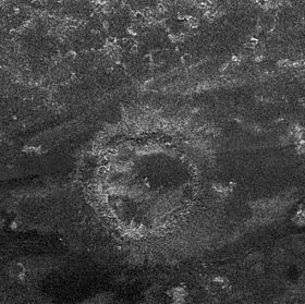 Радарный снимок «Кассини» (12 мая 2008)