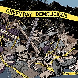 Albumin kansi Green Day "Demolicious" (2014)