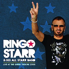Portada del álbum de Ringo Starr Live at the Greek Theatre 2008 (2010)