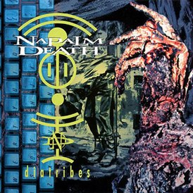 Обложка альбома Napalm Death «Diatribes» (1996)