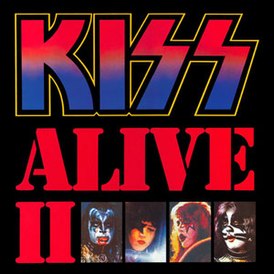 Kiss "Alive II" albümünün kapağı (1977)