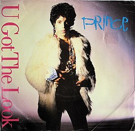 Обложка сингла Принса «U Got the Look» (1987)