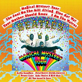 Обложка альбома The Beatles «Magical Mystery Tour» (1967)