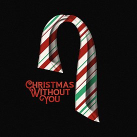 Обложка сингла Эйвы Макс «Christmas Without You» (2020)