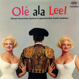 Обложка альбома Пегги Ли «Olé ala Lee» (1960)