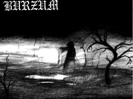 Обложка альбома проекта Burzum «Burzum» (1992)