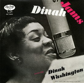 Обложка альбома Дины Вашингтон «Dinah Jams» (1955)