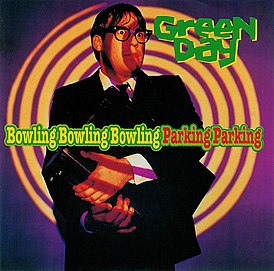 Green Day -albumin kansikuva "Bowling Bowling Bowling Parking Parking" (1996)