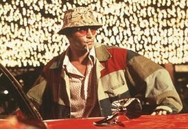 Джонни Депп в роли Рауля Дюка в фильме «Страх и ненависть в Лас-Вегасе»