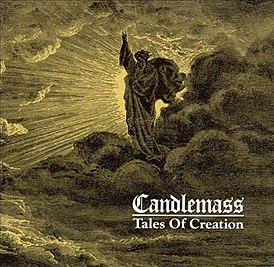 Обложка альбома Candlemass «Tales of Creation» (1989)