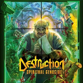 Обложка альбома Destruction «Spiritual Genocide» (2012)
