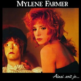 Albumomslag till Mylene Farmer "Ainsi soit je..." (1988)