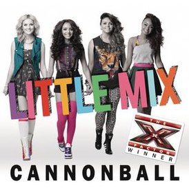 Обложка сингла Little Mix «Cannonball» (2011)