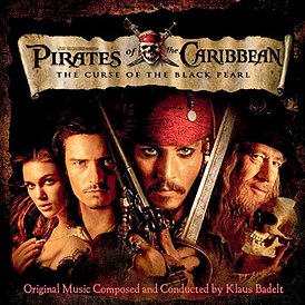 Albumomslag av Klaus Badelt Pirates of the Caribbean: The Curse of the Black Pearl (Original Motion Picture Soundtrack) ()