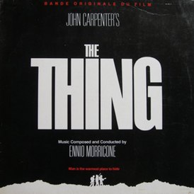 Обложка альбома Эннио Морриконе «The Thing — Original Motion Picture Soundtrack[35]» ()