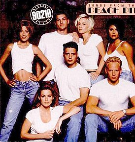 Portada del álbum de varios artistas Beverly Hills 90210: Songs From The Peach Pit (1996)
