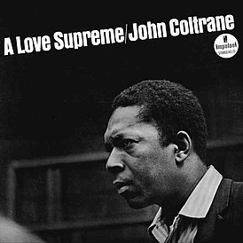Обложка альбома Джона Колтрейна «A Love Supreme» (1965)