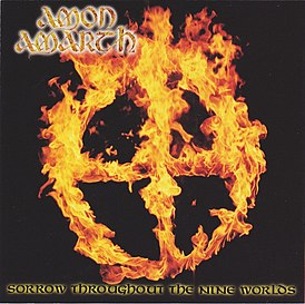Обложка альбома Amon Amarth «Sorrow Throughout the Nine Worlds» (1996)