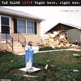 Обложка альбома Van Halen «Live: Right Here, Right Now» (1993)