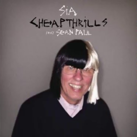 Kansi Sia Furlerin singlestä "Cheap Thrills" (2016)