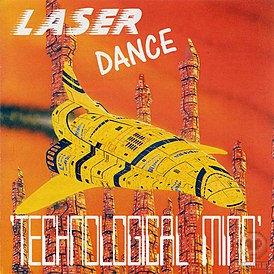 Обложка альбома Laserdance «Technological Mind» (1992)