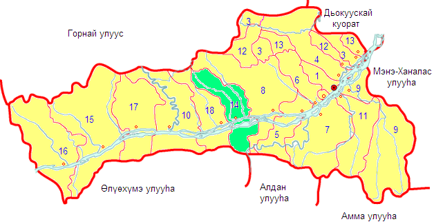 Мэнэ ханалас карта