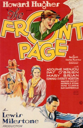 Datoteka:The Front Page (1931 film) poster.jpg