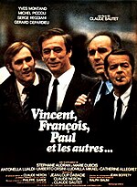 Minijatura za Vincent, François, Paul... et les autres